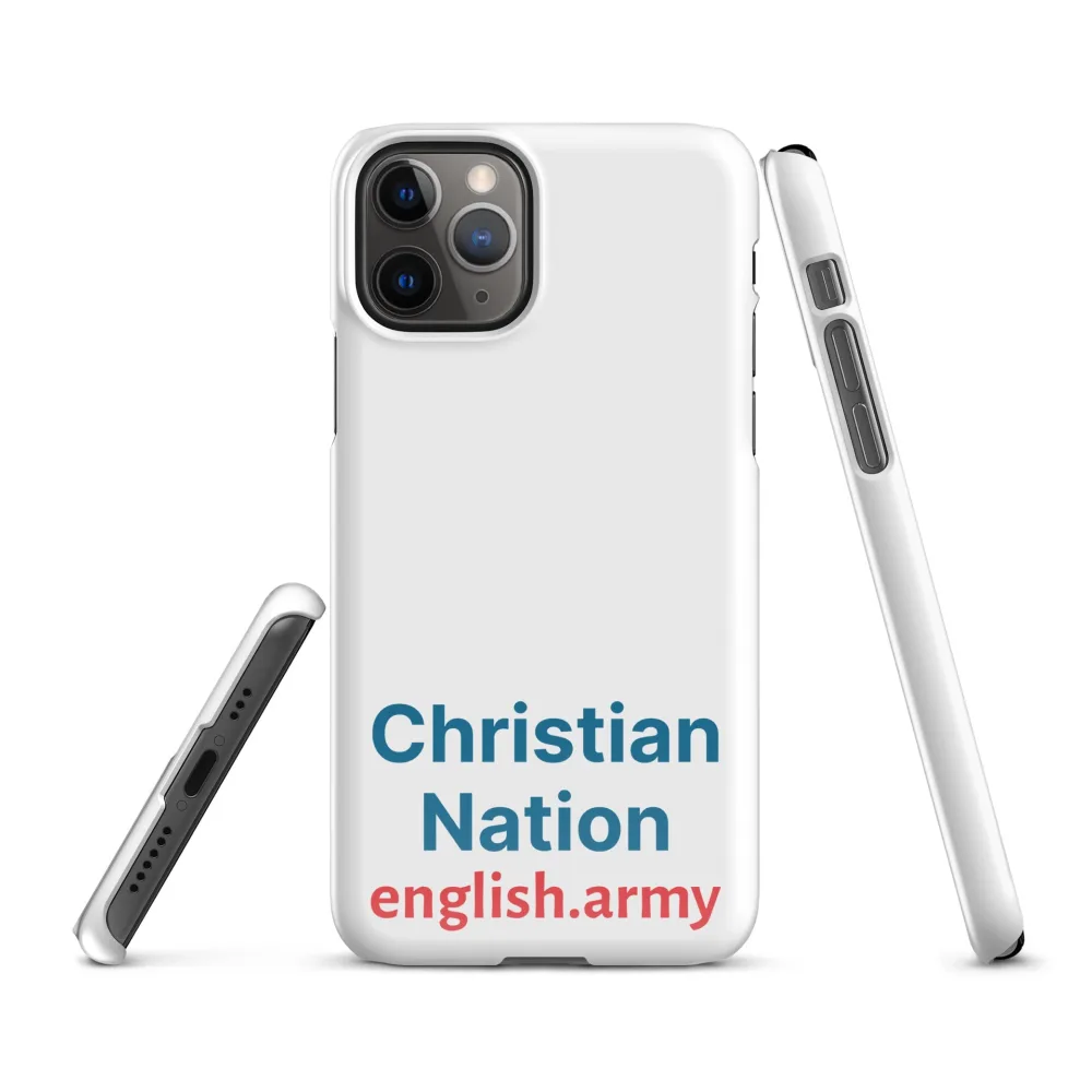 Christian Nation - Snap Case für iPhone®