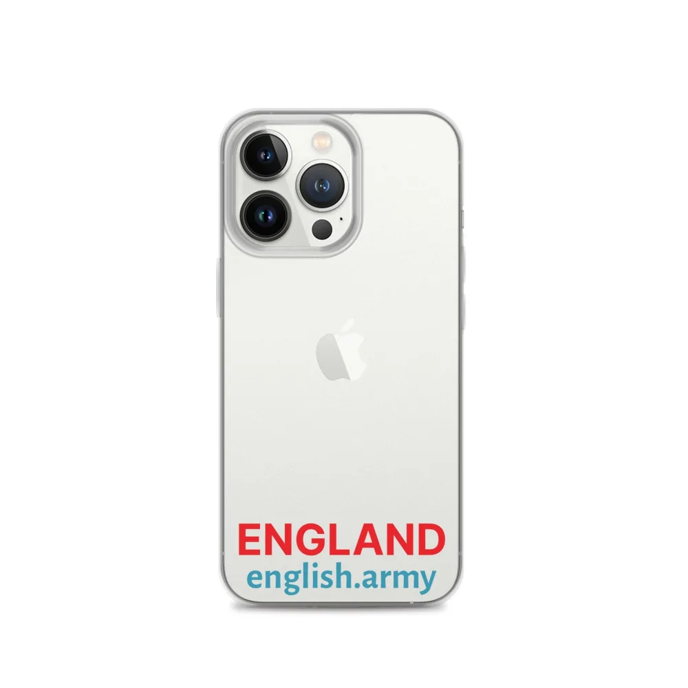 ENGLAND - Transparente Hülle für iPhone®