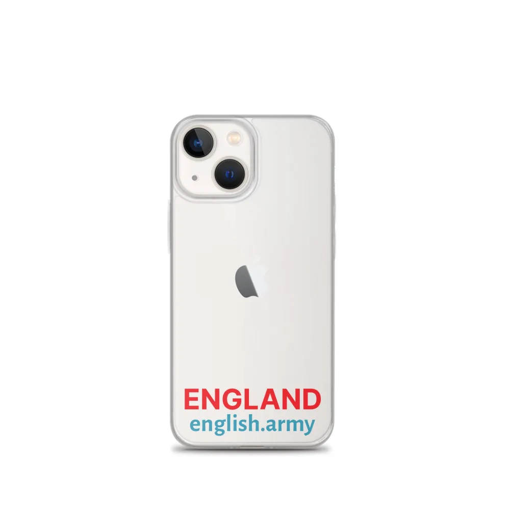 ENGLAND - Transparente Hülle für iPhone®