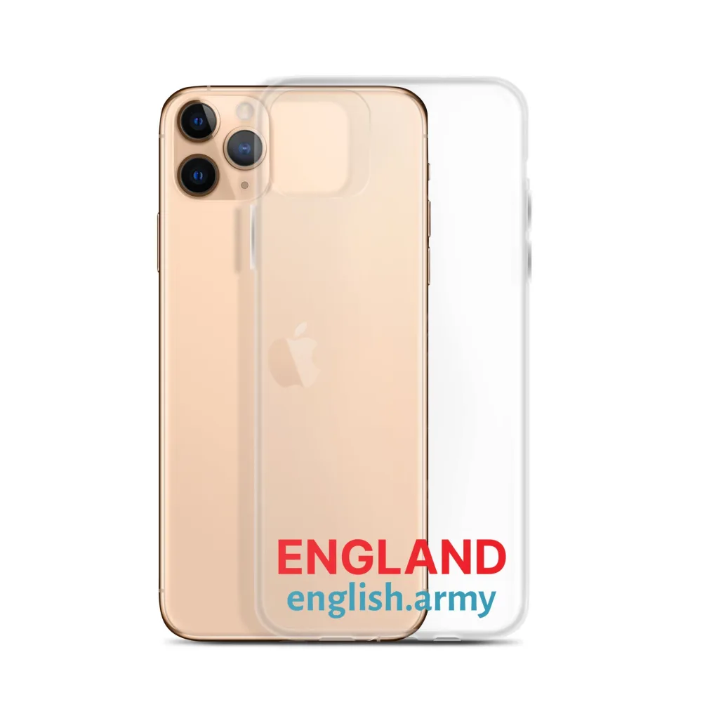 ENGLAND - Transparente Hülle für iPhone®