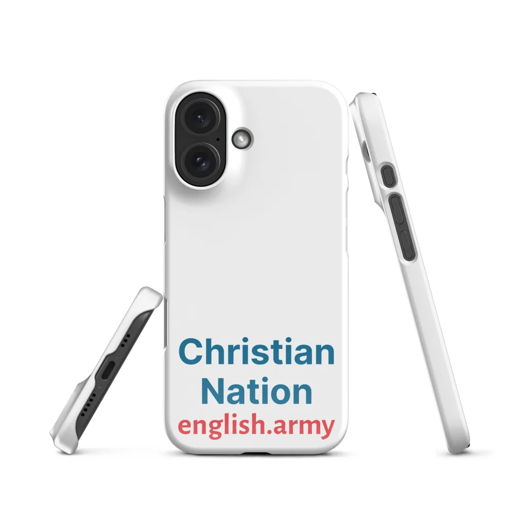 Christian Nation - Snap Case für iPhone®