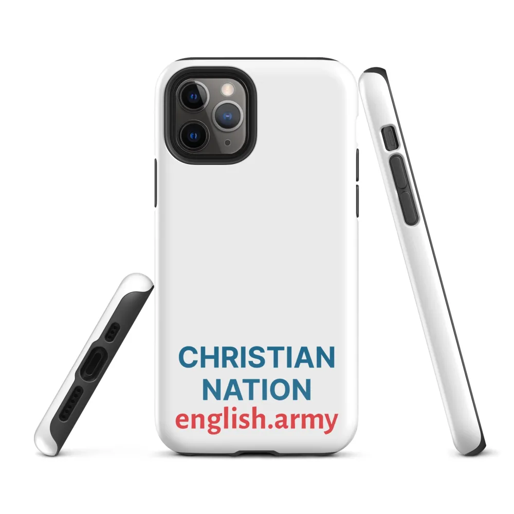 Christian Nation - Robuste Hülle für iPhone®