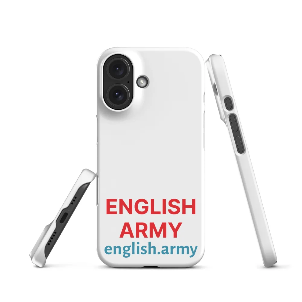 ENGLISCHE ARMEE - Snap Case für iPhone®