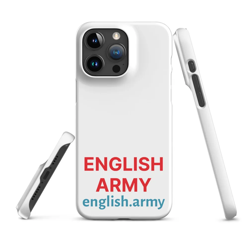 ENGLISCHE ARMEE - Snap Case für iPhone®