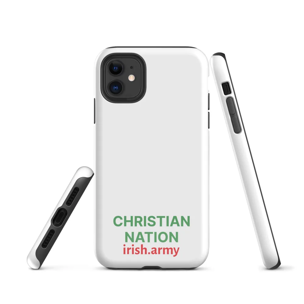 Christian Nation - Robuste Hülle für iPhone®