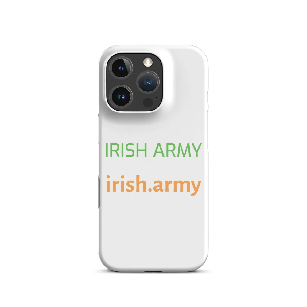 Irische Armee – Schutzhülle für iPhone®