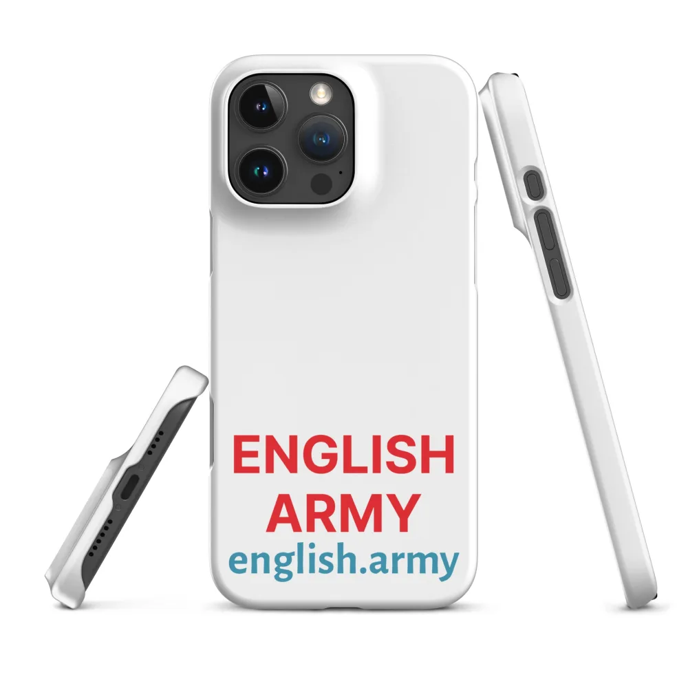 ENGLISCHE ARMEE - Snap Case für iPhone®