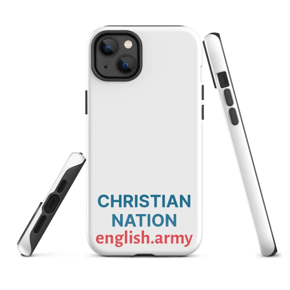 Christian Nation - Robuste Hülle für iPhone®