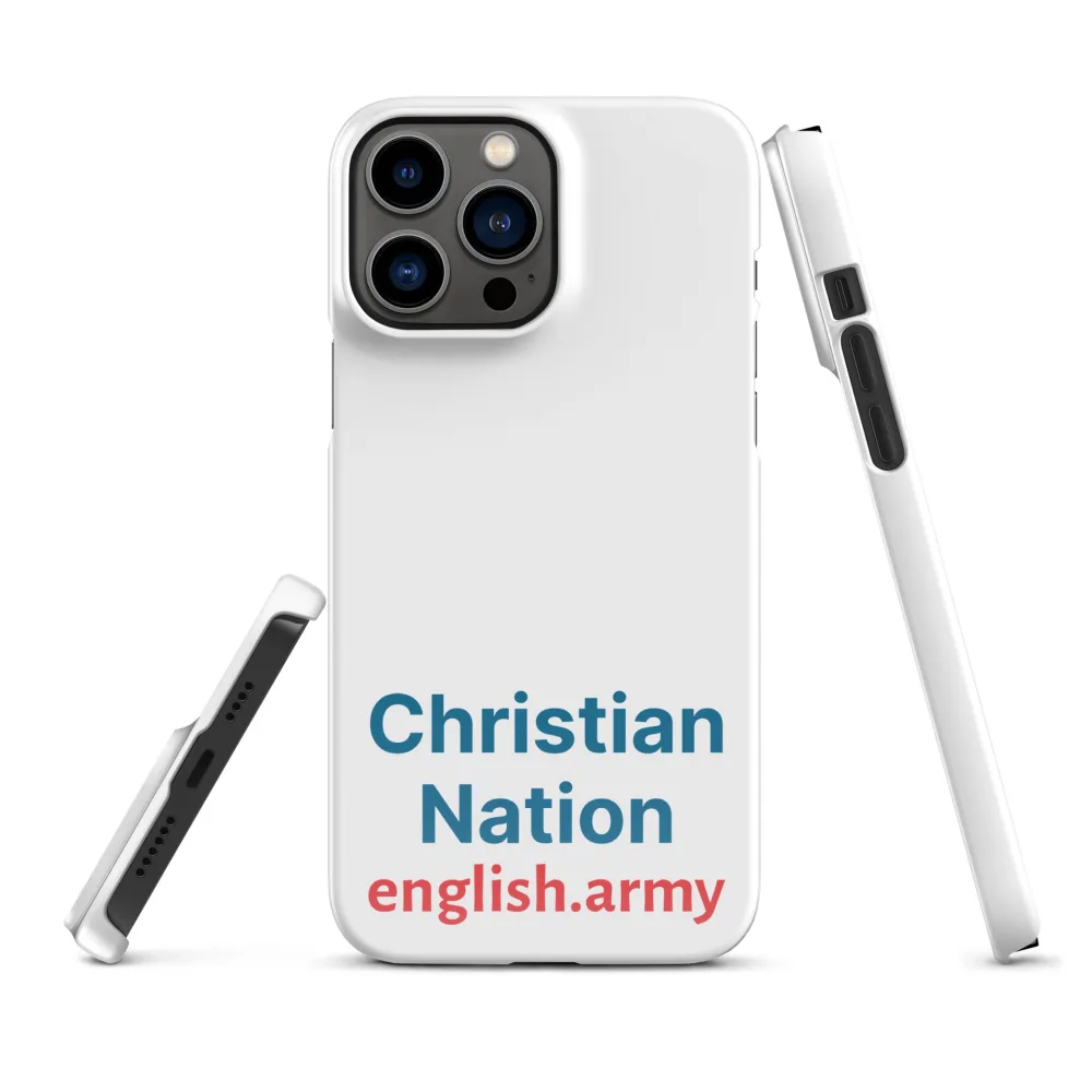 Christian Nation - Snap Case für iPhone®