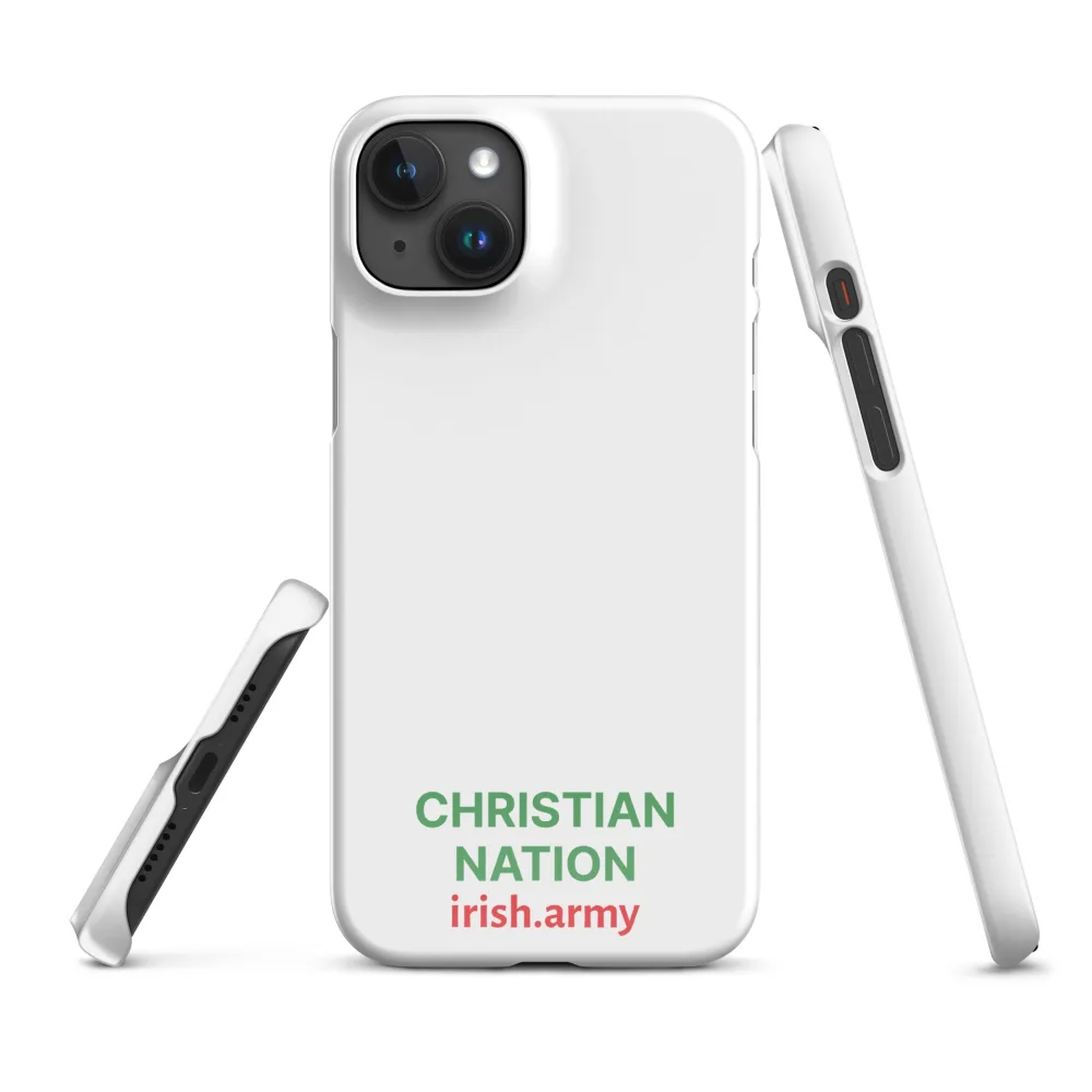 Christian Nation - Snap Case für iPhone®