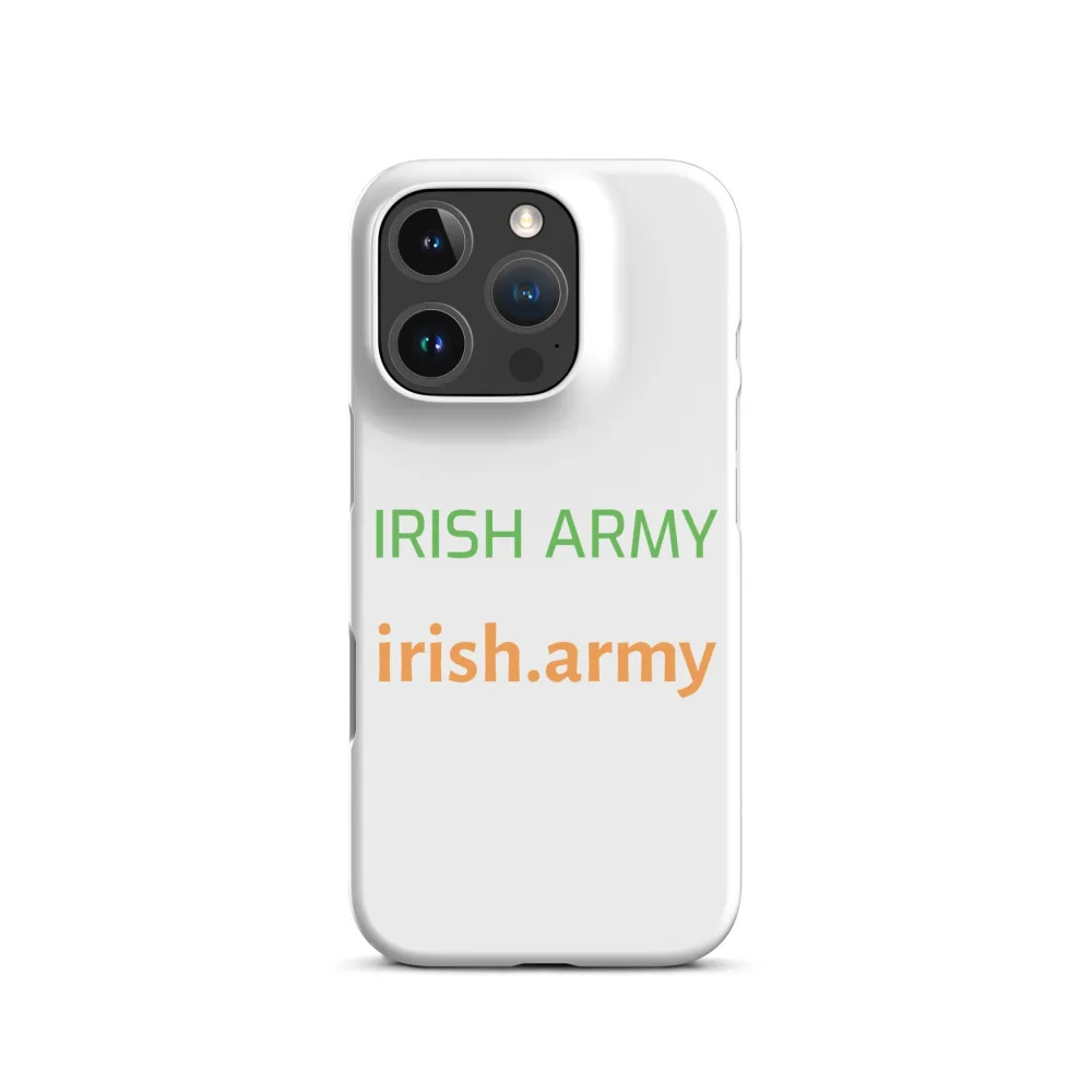 Irische Armee – Schutzhülle für iPhone®