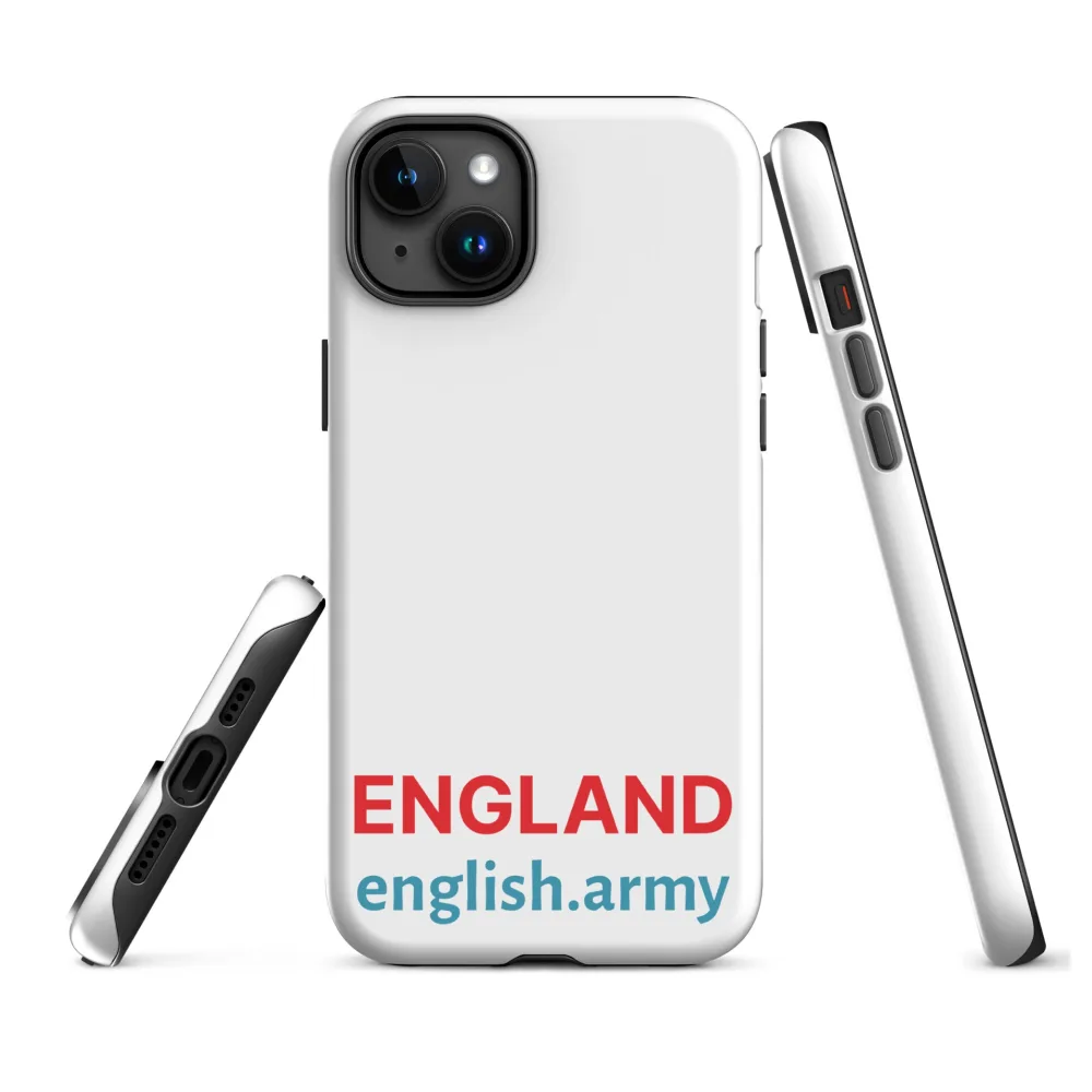 ENGLAND - Robuste Schutzhülle für iPhone®