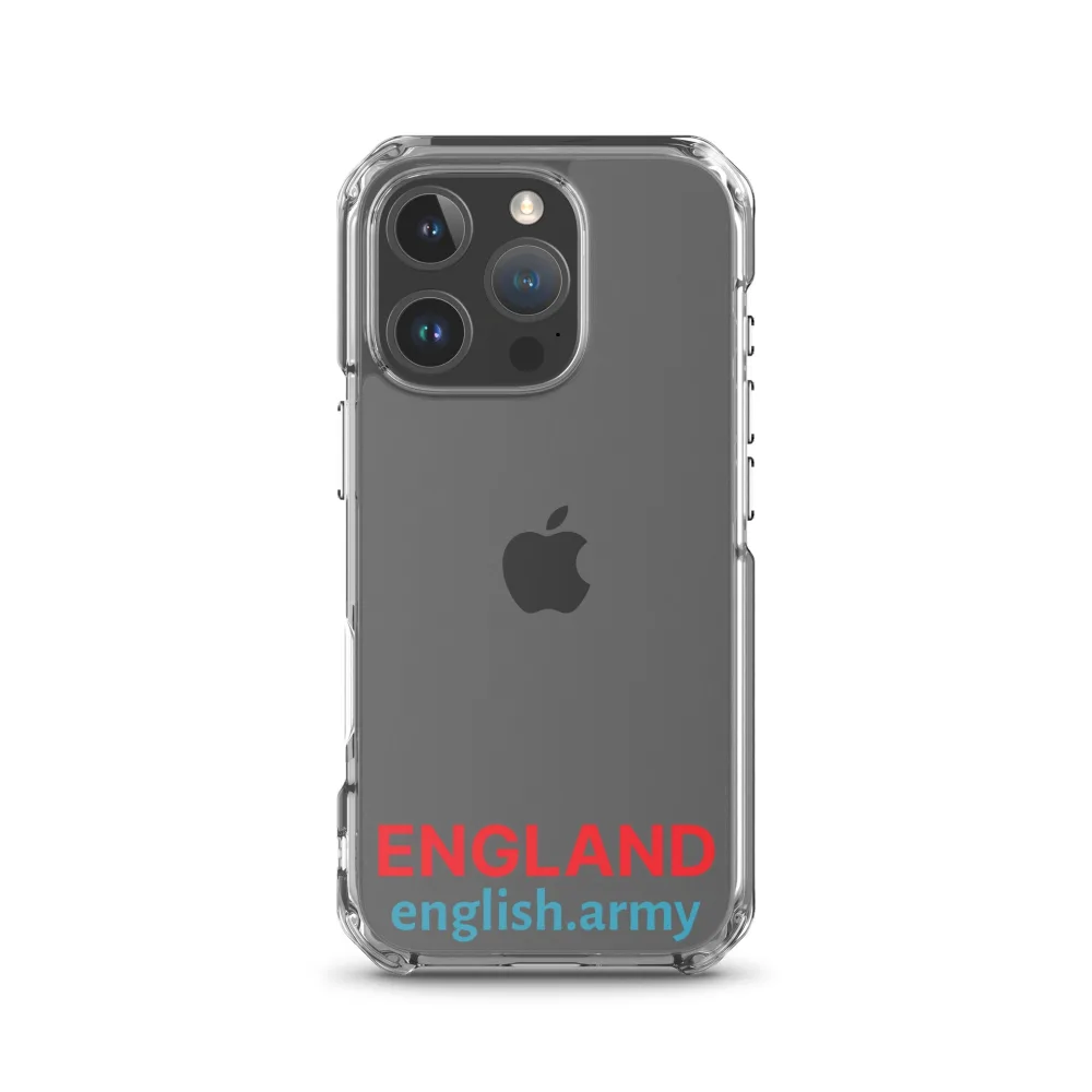 ENGLAND - Transparente Hülle für iPhone®