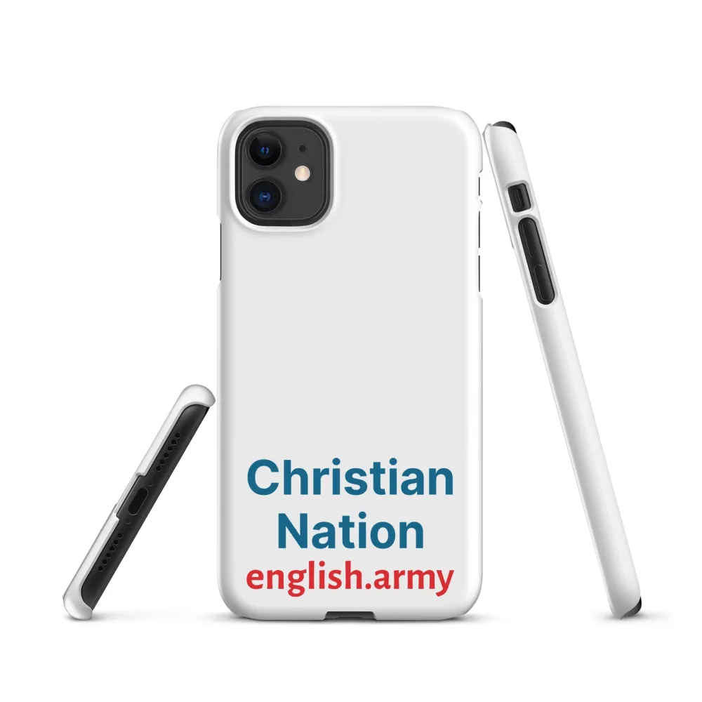 Christian Nation - Snap Case für iPhone®