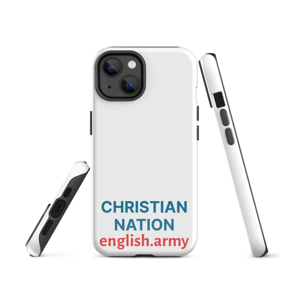 Christian Nation - Robuste Hülle für iPhone®