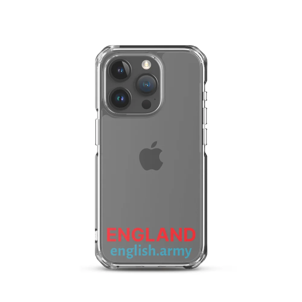 ENGLAND - Transparente Hülle für iPhone®