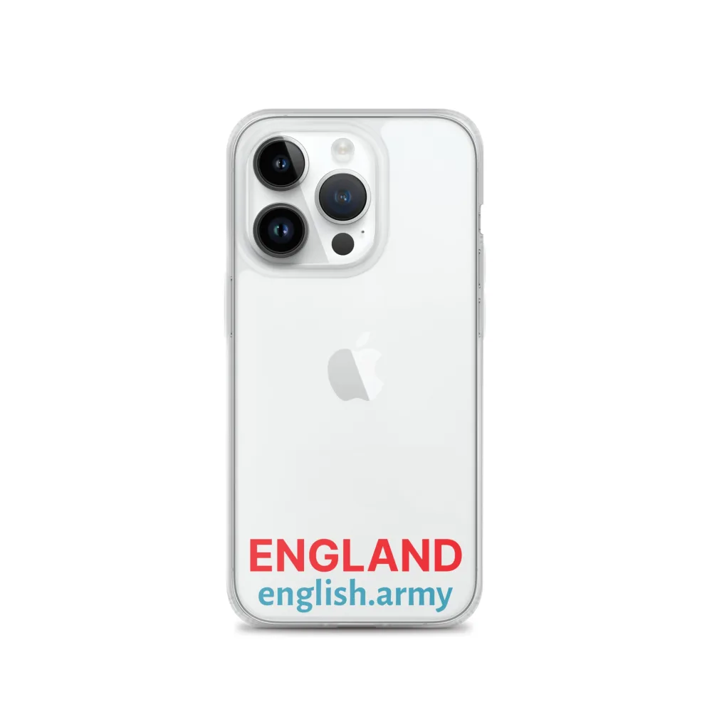 ENGLAND - Transparente Hülle für iPhone®