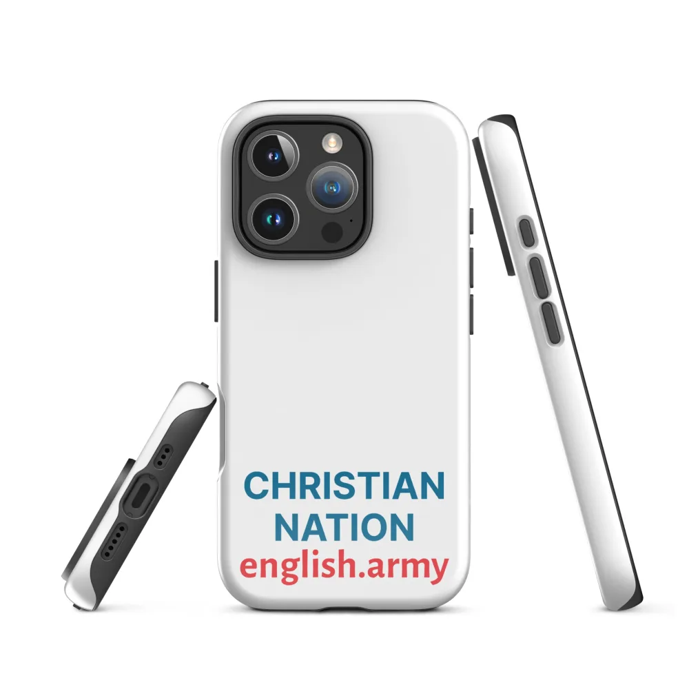 Christian Nation - Robuste Hülle für iPhone®