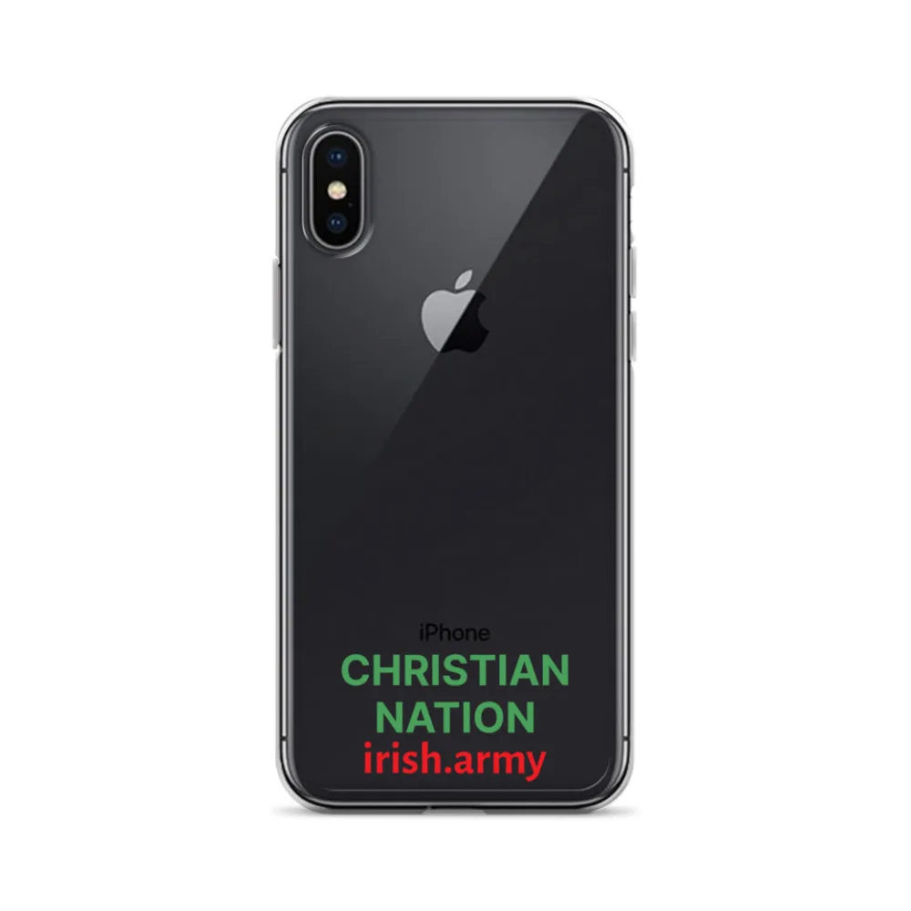 Christian Nation - Klare Hülle für iPhone®