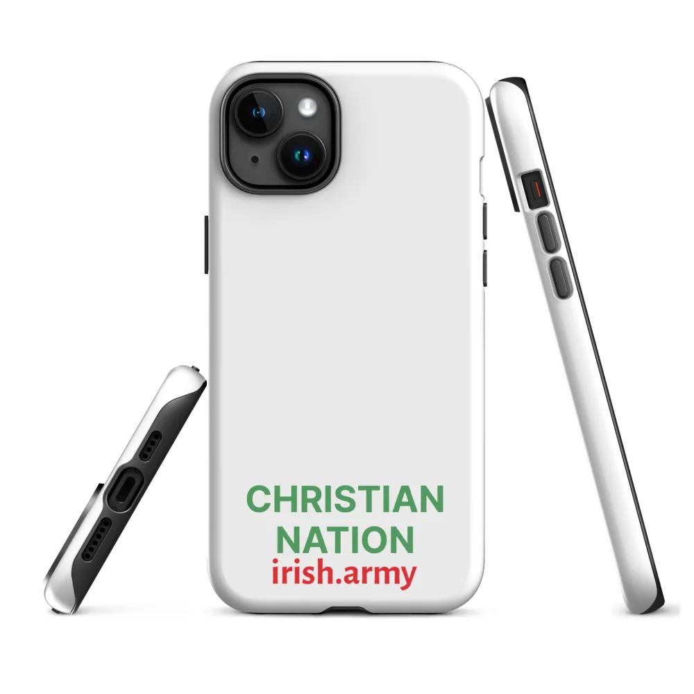 Christian Nation - Robuste Hülle für iPhone®