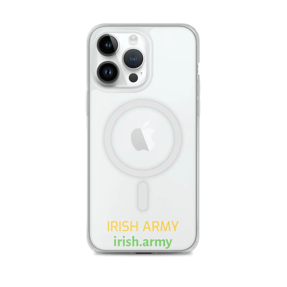 Irische Armee - MagSafe® Clear Case für iPhone®