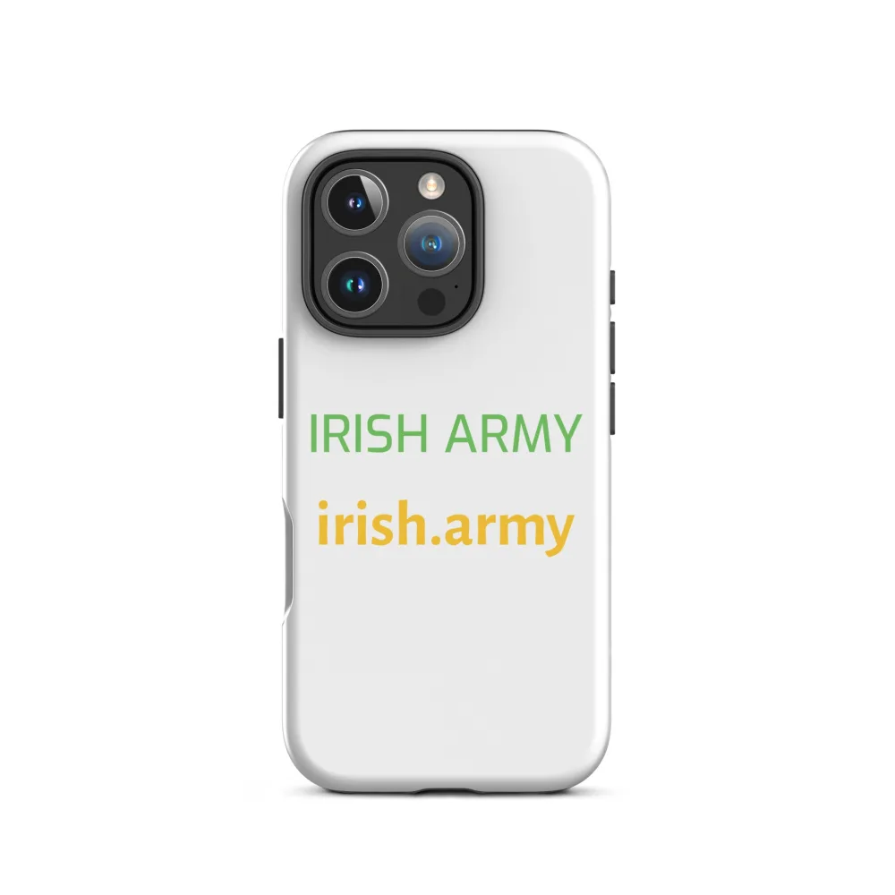 Irische Armee - Robuste Hülle für iPhone®