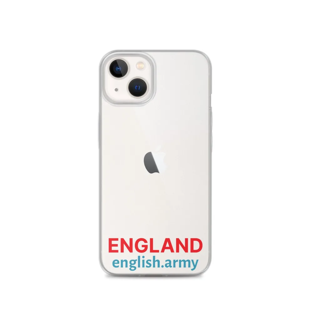 ENGLAND - Transparente Hülle für iPhone®