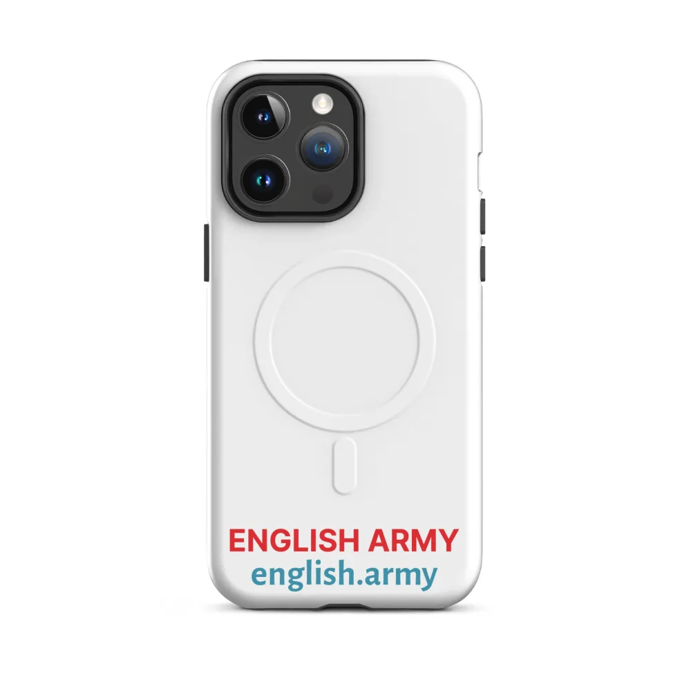 ENGLISCHE ARMEE - MagSafe® Robuste Schutzhülle für iPhone®