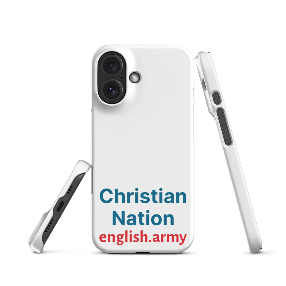 Christian Nation - Snap Case für iPhone®