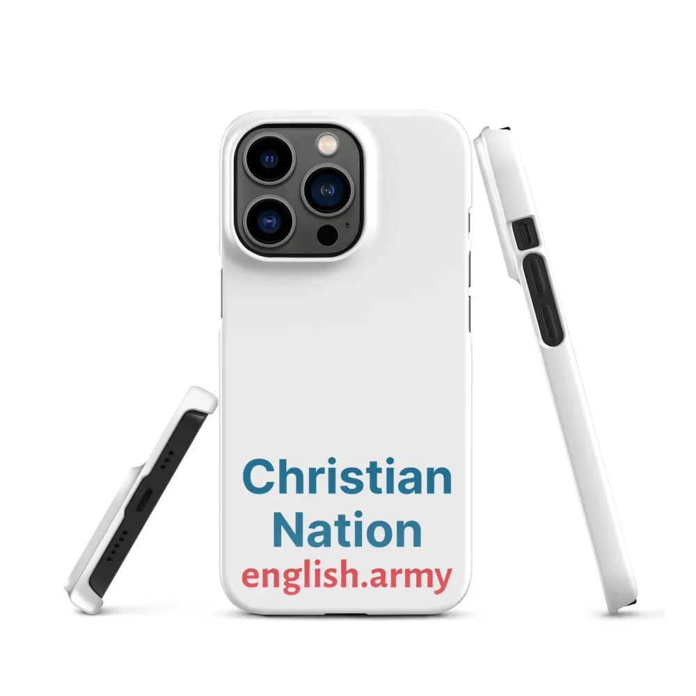 Christian Nation - Snap Case für iPhone®