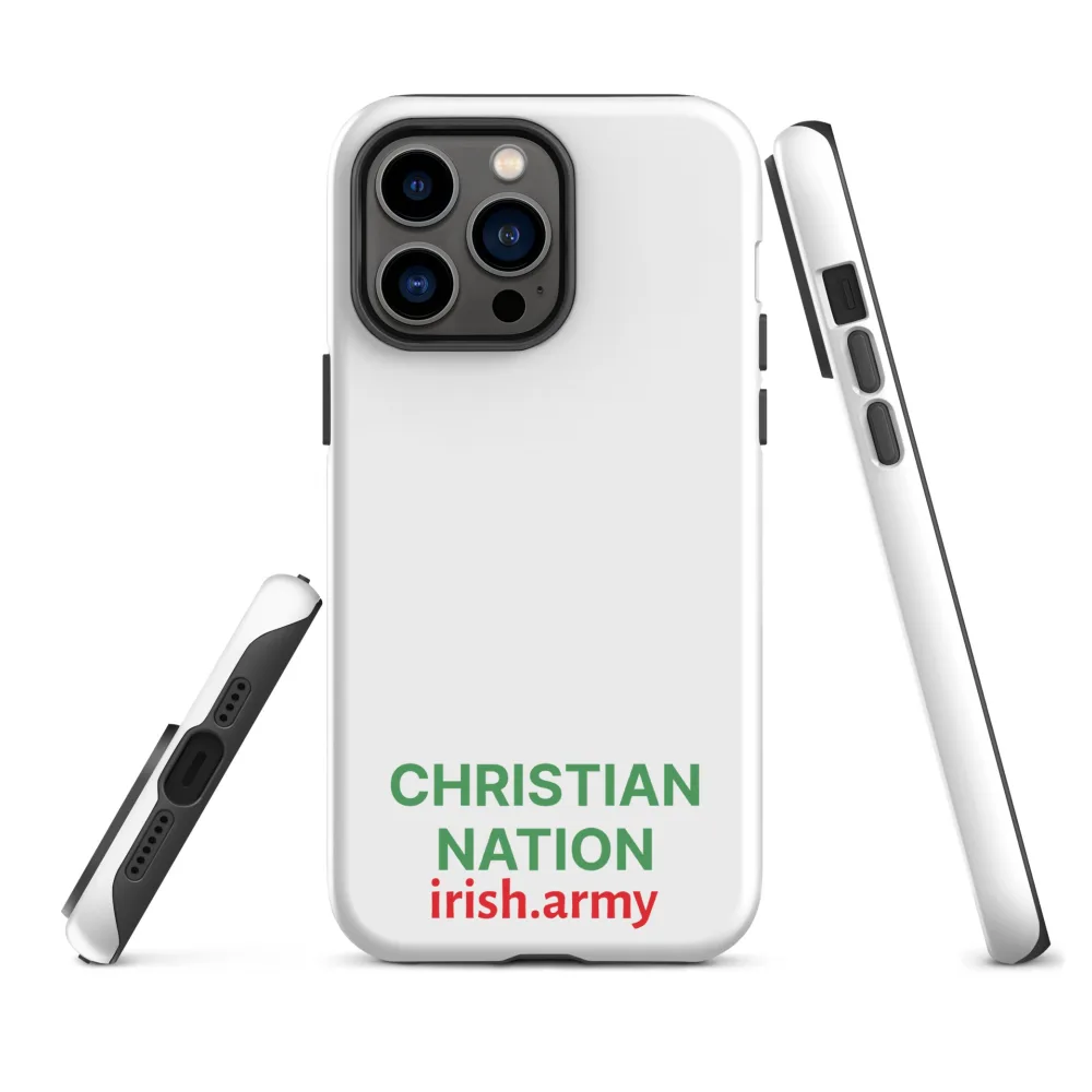 Christian Nation - Robuste Hülle für iPhone®