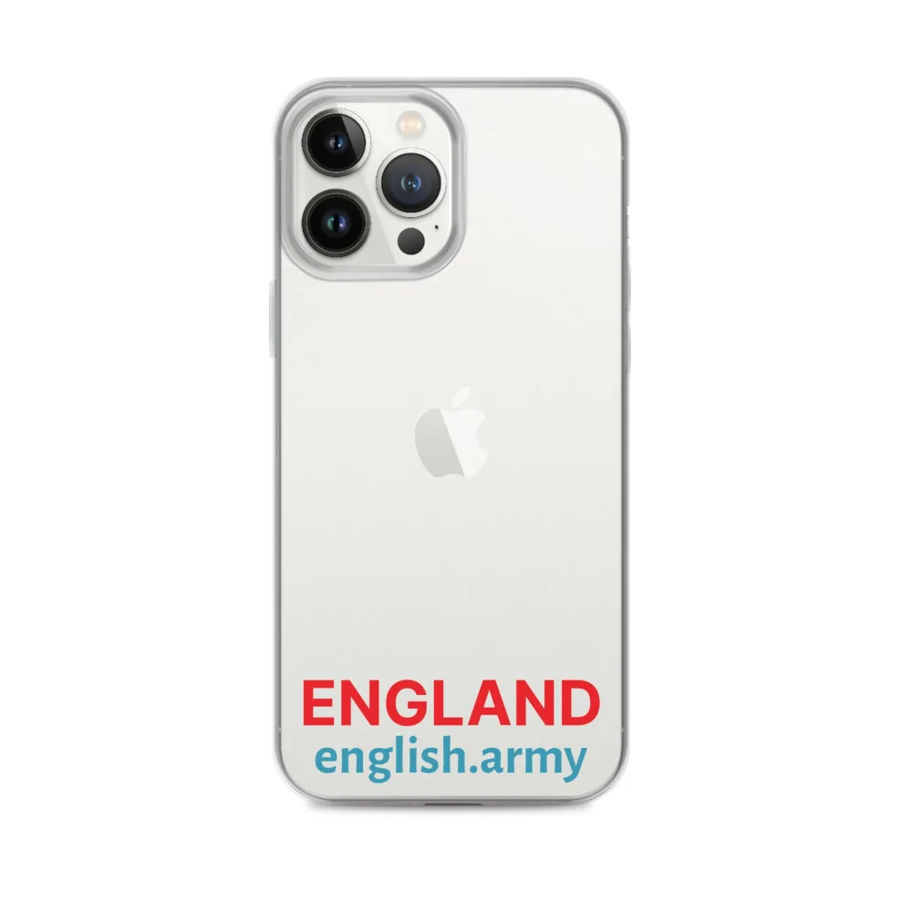 ENGLAND - Transparente Hülle für iPhone®