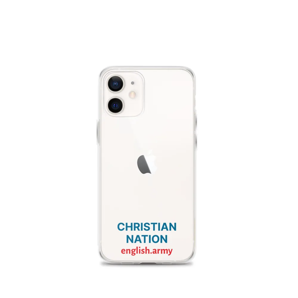 Christian Nation - Klare Hülle für iPhone®