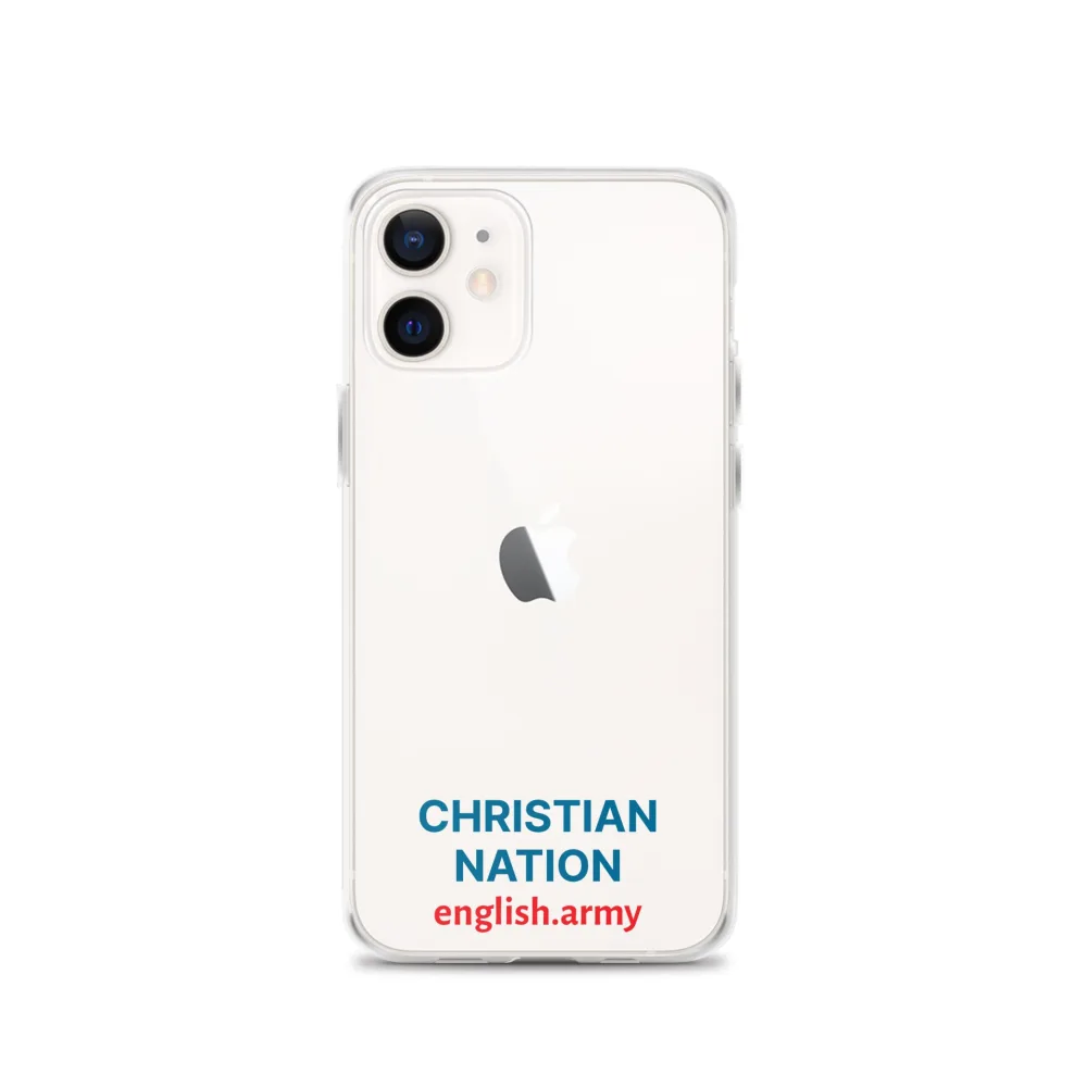 Christian Nation - Klare Hülle für iPhone®