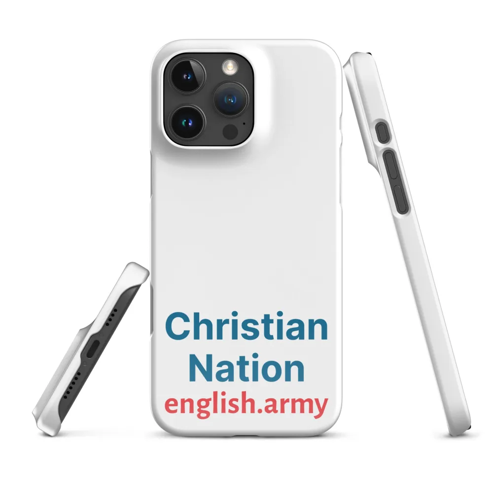Christian Nation - Snap Case für iPhone®