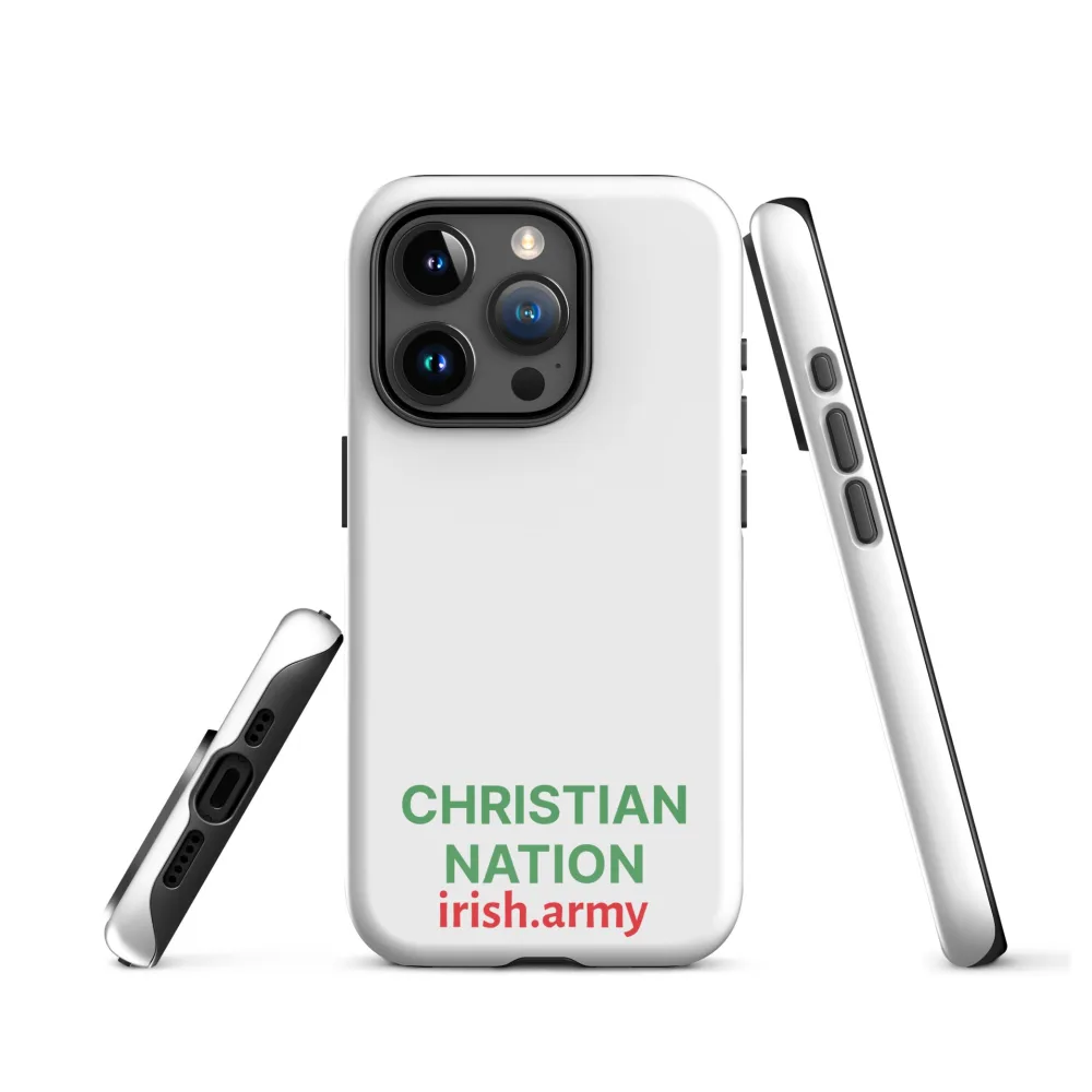 Christian Nation - Robuste Hülle für iPhone®