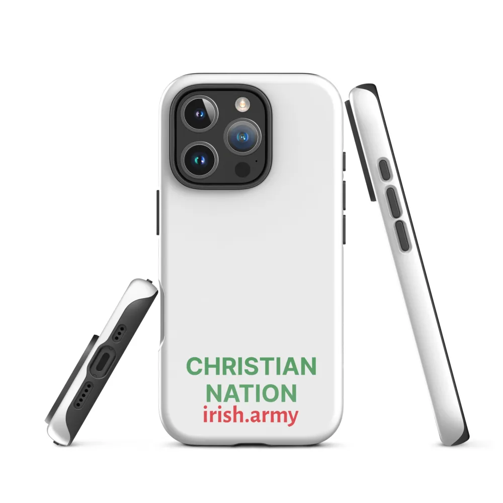 Christian Nation - Robuste Hülle für iPhone®