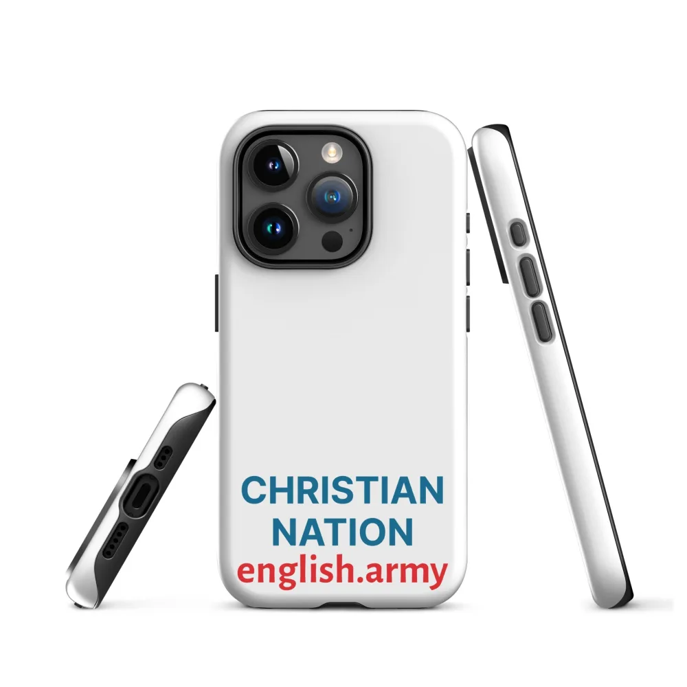 Christian Nation - Robuste Hülle für iPhone®
