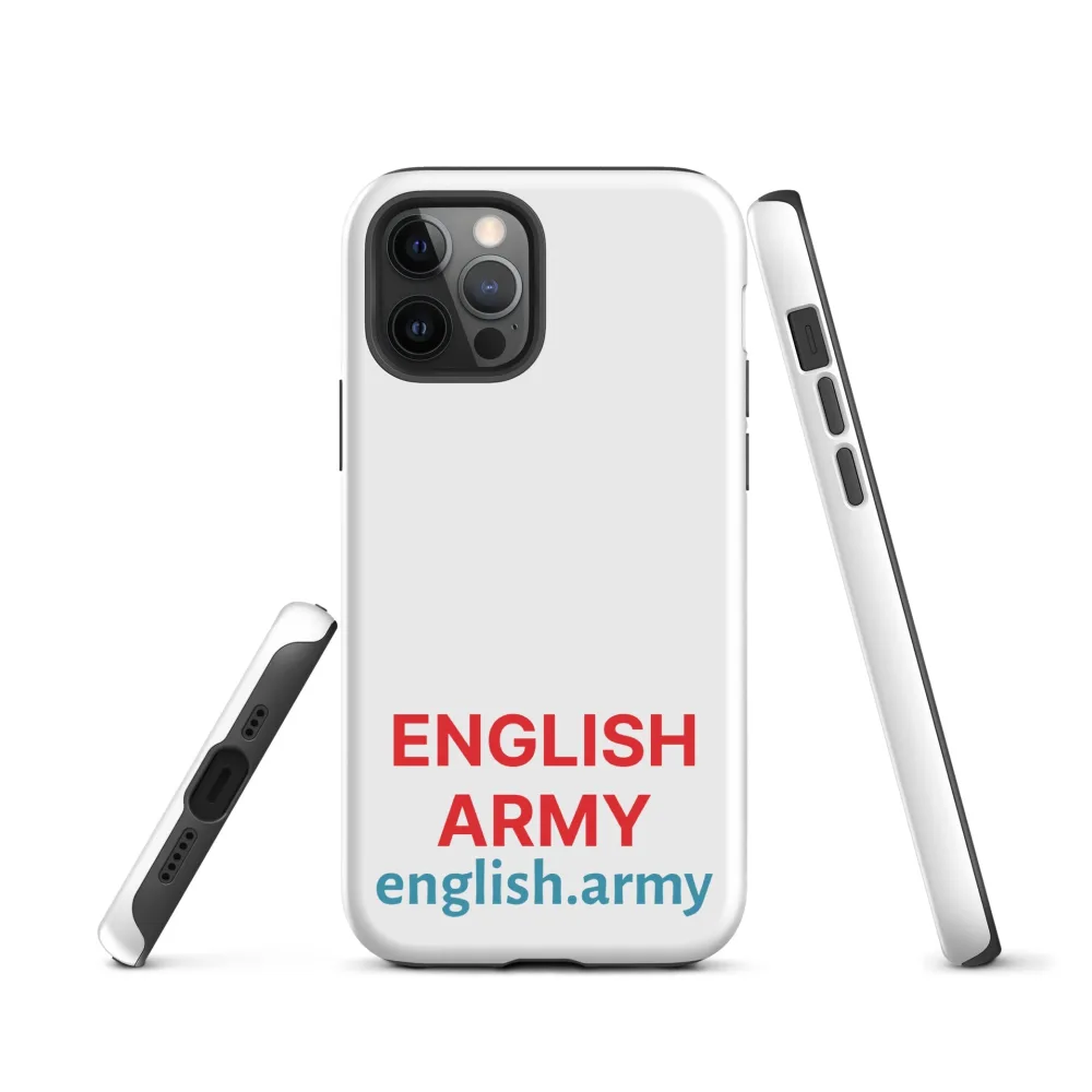 ENGLISCHE ARMEE – Robuste Schutzhülle für iPhone®