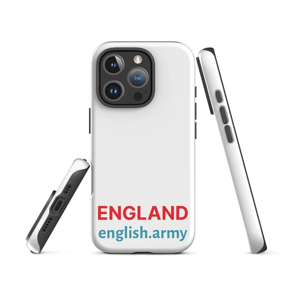 ENGLAND - Robuste Schutzhülle für iPhone®