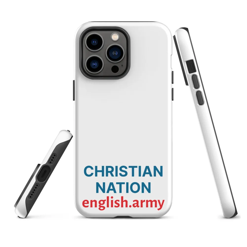 Christian Nation - Robuste Hülle für iPhone®