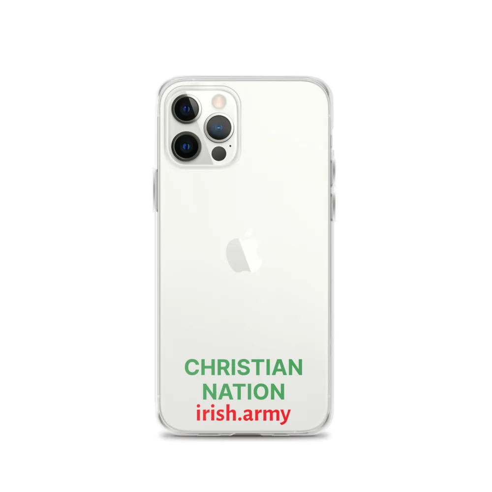 Christian Nation - Klare Hülle für iPhone®