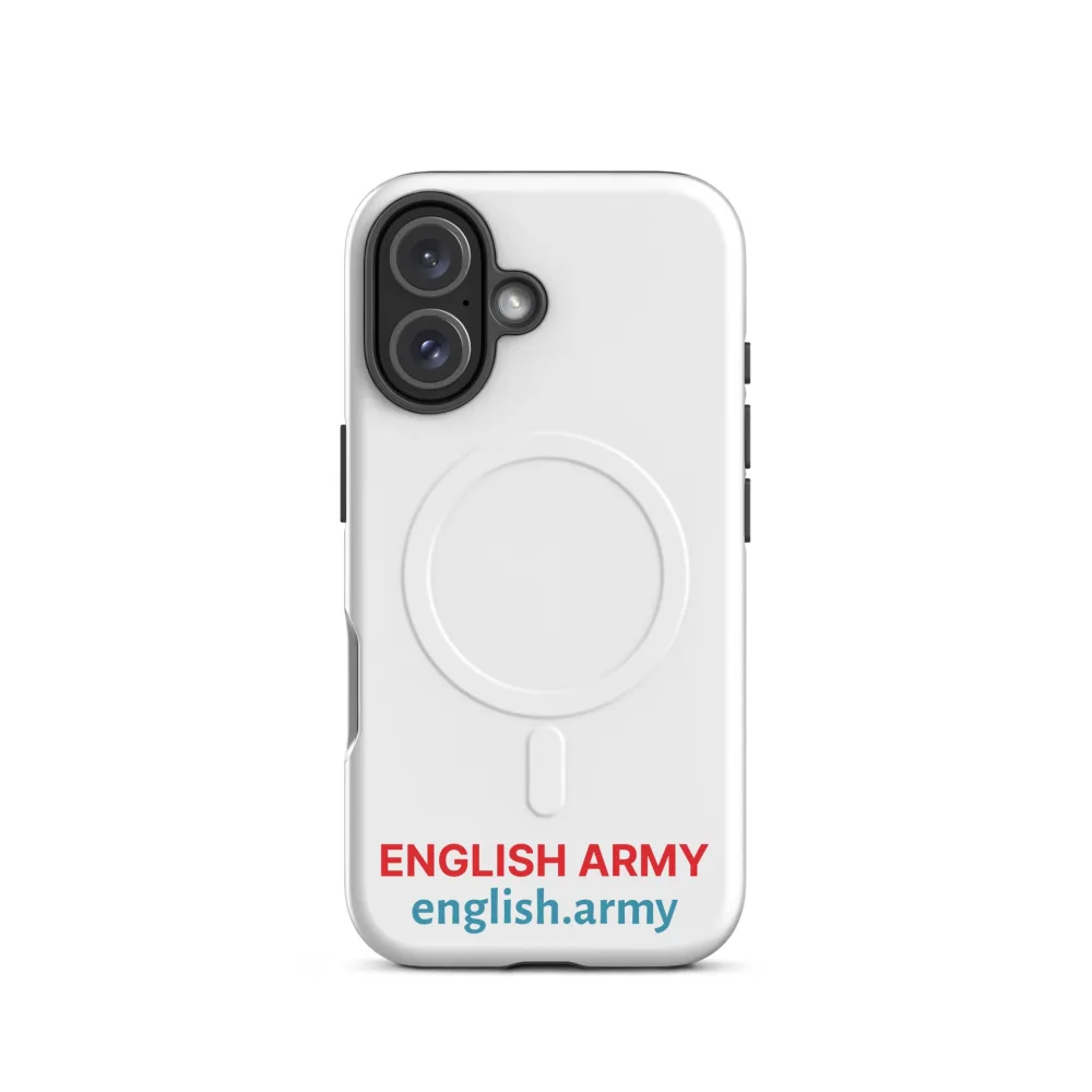ENGLISCHE ARMEE - MagSafe® Robuste Schutzhülle für iPhone®