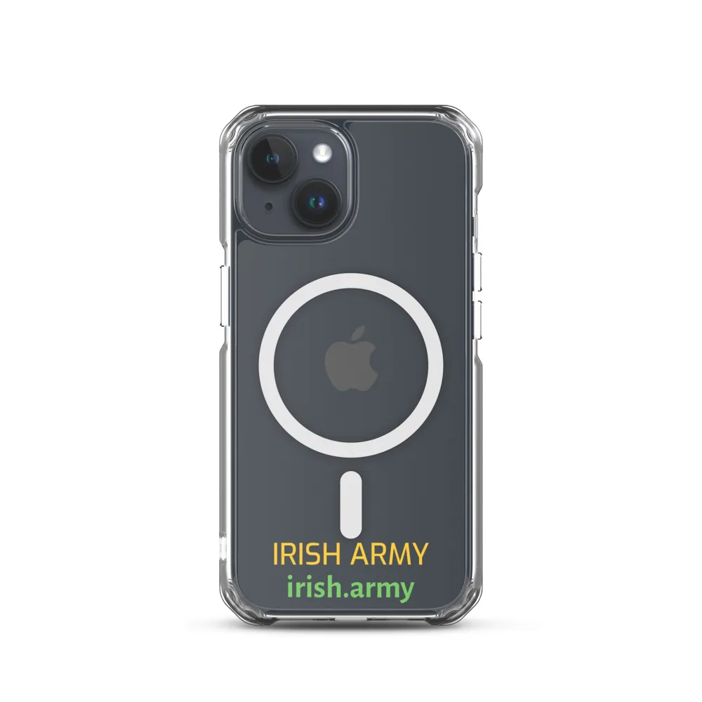Irische Armee - MagSafe® Clear Case für iPhone®