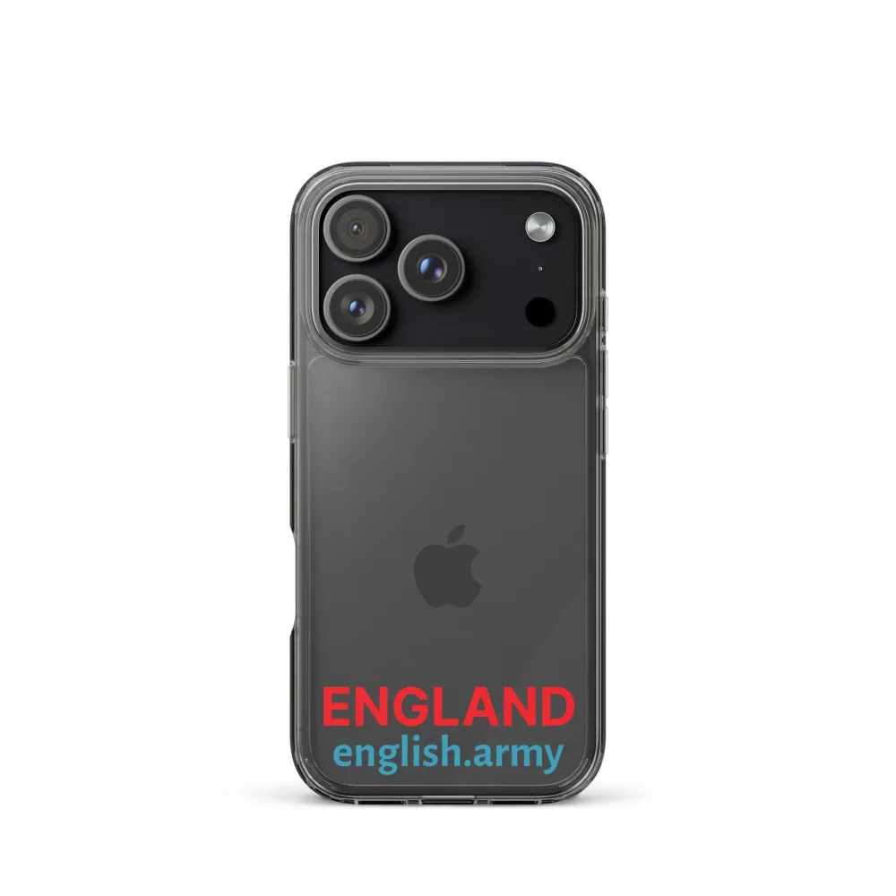 ENGLAND - Transparente Hülle für iPhone®