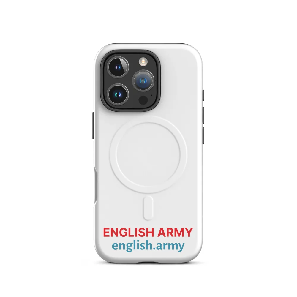 ENGLISCHE ARMEE - MagSafe® Robuste Schutzhülle für iPhone®
