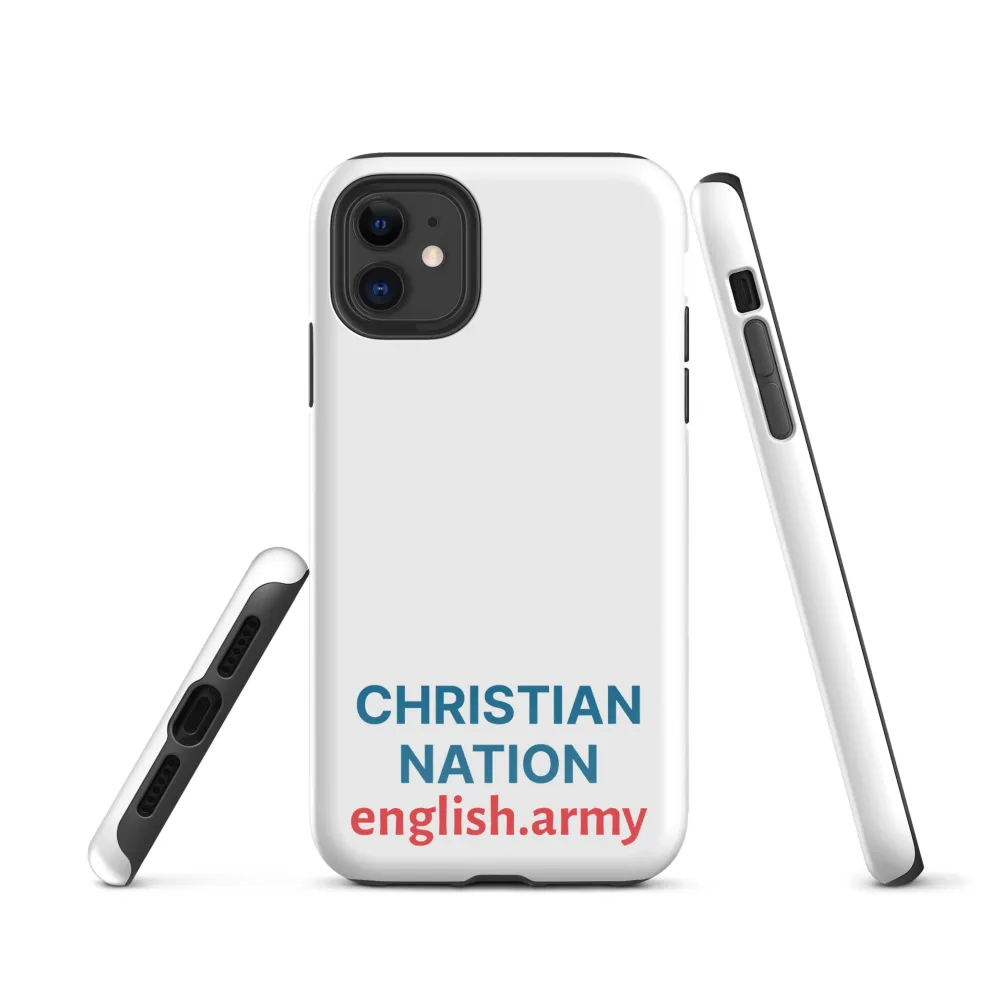 Christian Nation - Robuste Hülle für iPhone®
