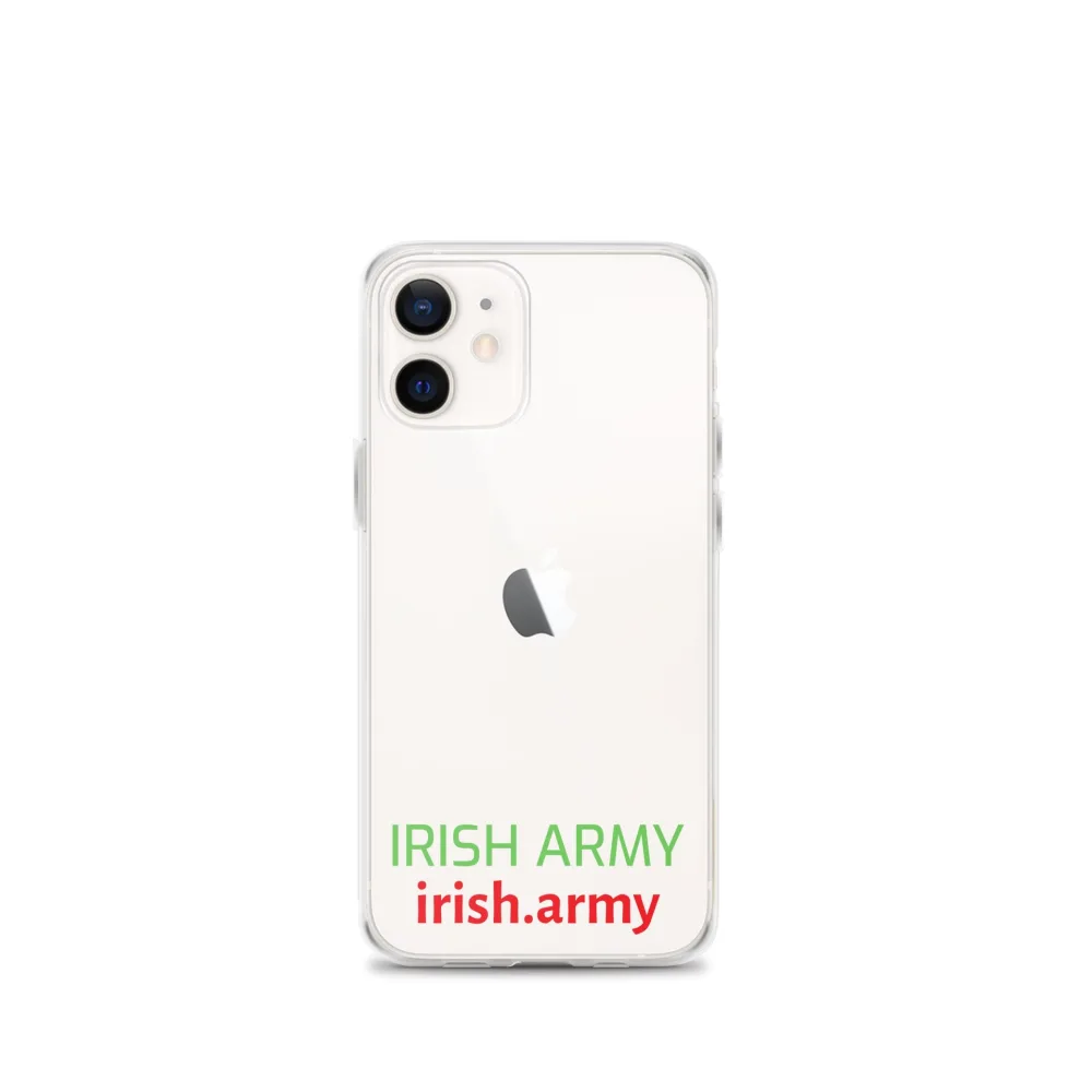 Irische Armee - Transparente Hülle für iPhone®