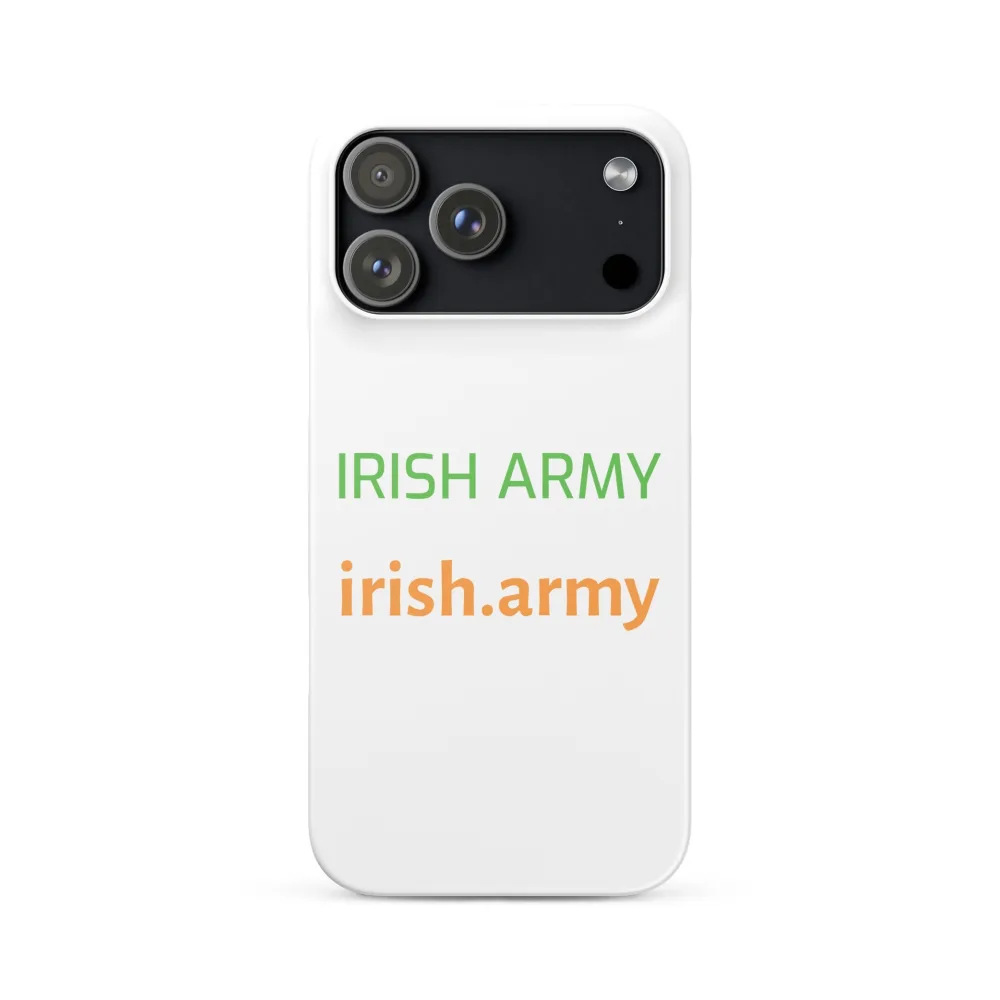Irische Armee – Schutzhülle für iPhone®