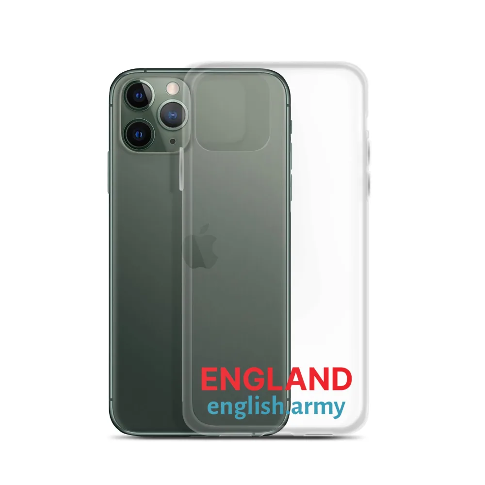 ENGLAND - Transparente Hülle für iPhone®